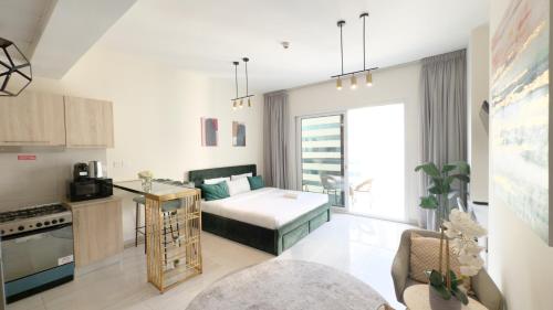 Ahlan HH - Charming Studio at AG Tower, Dubai (photo 2)