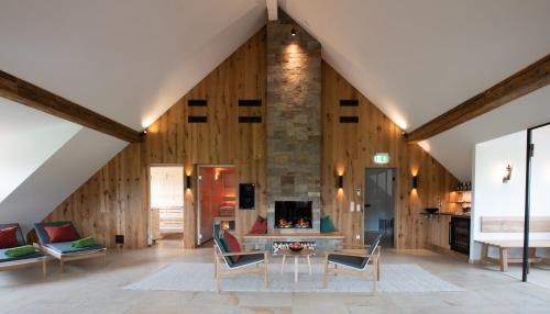 Sauna, Hotel Stiegl-Gut Wildshut in Franking