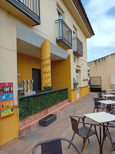 Viesnīcas āriene, Hostal Pradaria in Arkasa