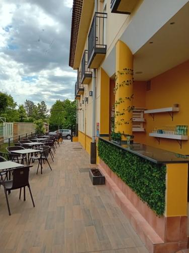 Restorāns, Hostal Pradaria in Arkasa