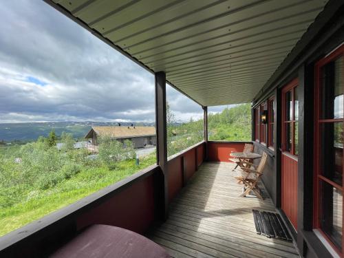 Balcony/terrace, Charming 2-Bedroom Apartment In Beitostølen in Beitostolen