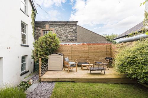 The Old Tearoom at Ty Llywelyn by Birch Stays in Trefriw
