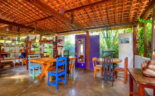 Restaurant, Pousada Vila do Patacho in Porto De Pedras