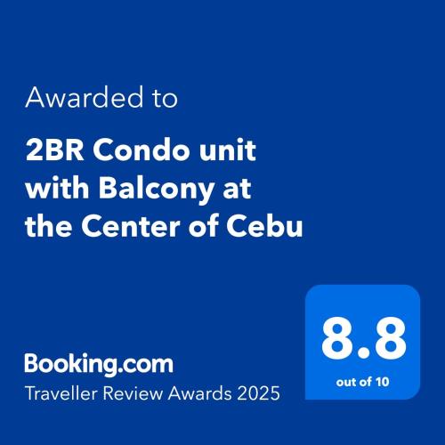 2BR Condo unit with Balcony at the Center of Cebu, Cebu (zdjęcie 2)