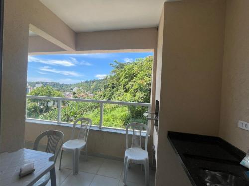 Apartamento 300 metros praia das Toninhas in หาดโตนินยาส