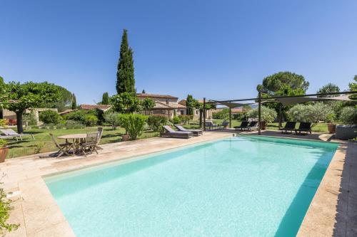 Mas Oréa côté piscine - Location saisonnière - Gordes