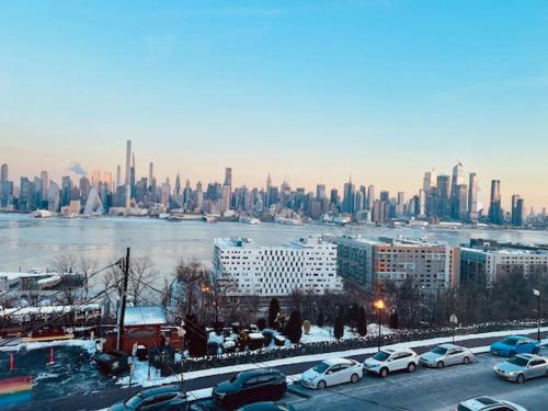 景觀, Spacious 3-bedroom Apartment Stunning Views NYC in 偉哈瓦肯 (NJ)
