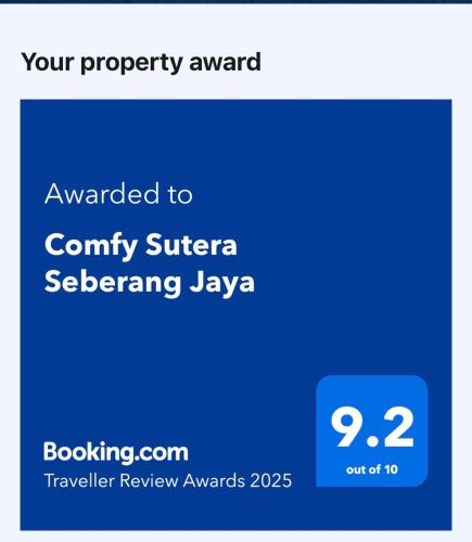 Comfy Sutera Seberang Jaya Comfy Sutera Seberang Jaya