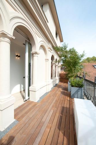Balcony/terrace, I Portici Hotel Bologna in Montagnola