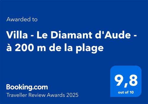 Villa - Le Diamant d'Aude - à 200 m de la plage, Le Diamant (fotografie 3)