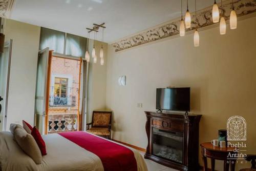 普埃布拉- 安塔諾酒店 (Hotel Puebla de Antano) in 普埃布拉