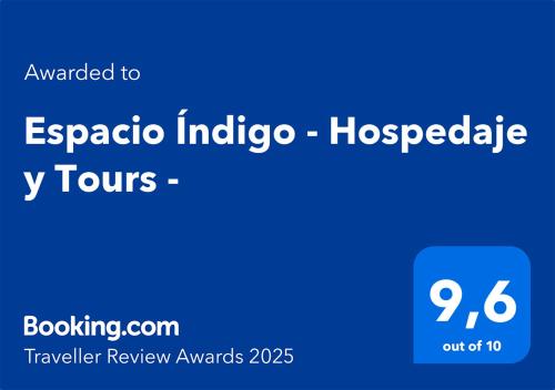 Espacio Índigo - Hospedaje y Tours -