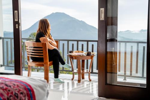 Balcony/terrace, Tegal Sari Cabin Kintamani in Kintamani