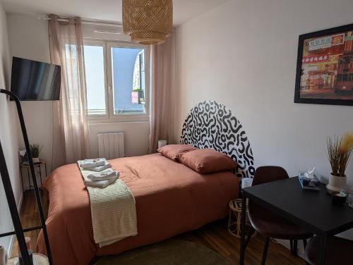 1 double bed
