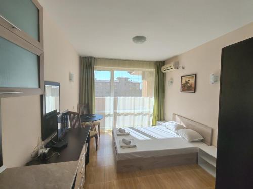 1 double bed