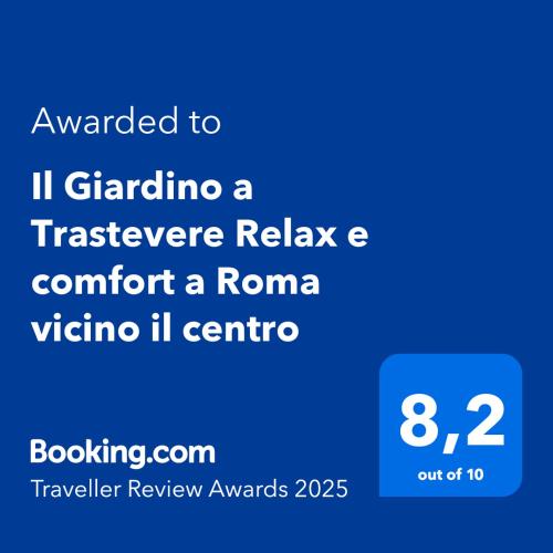 Il Giardino a Trastevere Relax e comfort a Roma vicino il centro, Řím (fotografie 2)