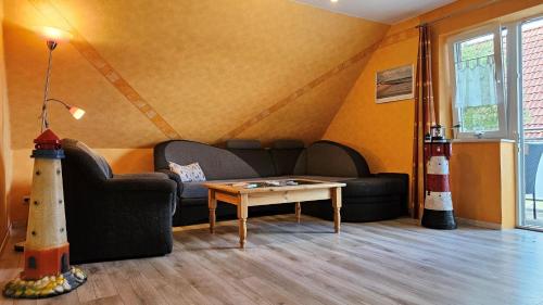 One-Bedroom Apartment with Balcony room in Balkonwohnung Leuchtturm
