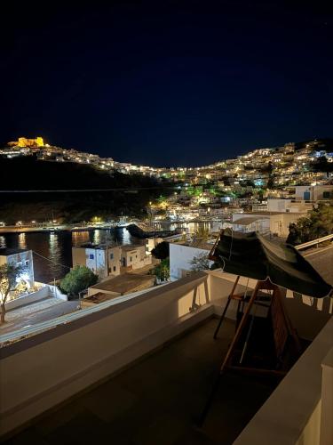 Astypalaia Bella Vista Houses Blue, Verde, Veranda Sunset gîte à louer Vrachonisída Pontikoússa