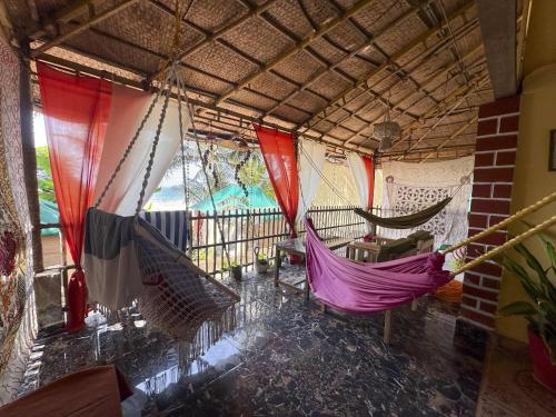Balcony/terrace, Secret Garden Agonda Beach Resort near Cabo de Rama Fort