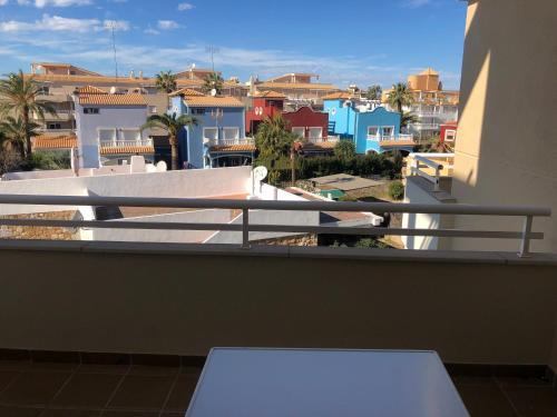 Balcony/terrace, El Faro B0 - 2 piso- Serviden in Les Bovetes Beach