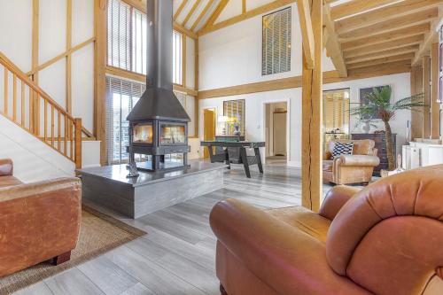 The Dairy Cottage with hot tub & pizza oven in 東格林斯蒂德
