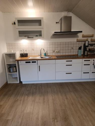 Kuchnia, Apartment "EntspannungsStube" mit Loggia in Freisen