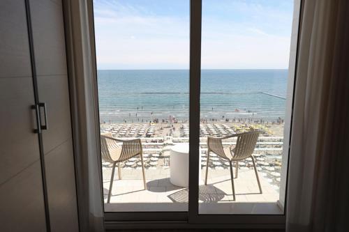 陽台/露台, Hotel Daniel's FRONTE MARE in 裡喬內海濱