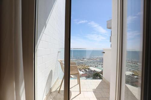陽台/露台, Hotel Daniel's FRONTE MARE in 裡喬內海濱