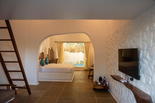 設施, Conch Resort Luxury Private Pool Suites in 本地治里