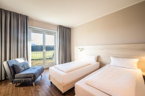 Coffee Fellows Hotel Irschenberg Süd (Coffee Fellows Hotel Irschenberg Sud) in 申貝格