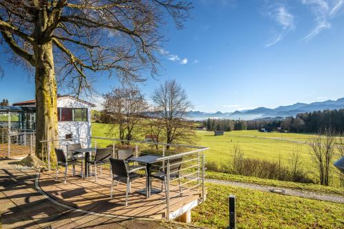 陽台/露台, Coffee Fellows Hotel Irschenberg Süd (Coffee Fellows Hotel Irschenberg Sud) in 申貝格