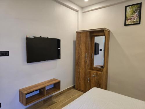 1 double bed