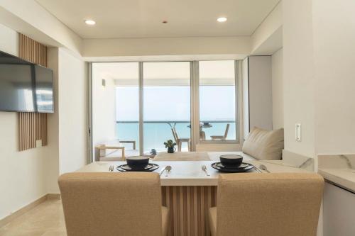 Suite con balcón lounge y vista increíble CB1128