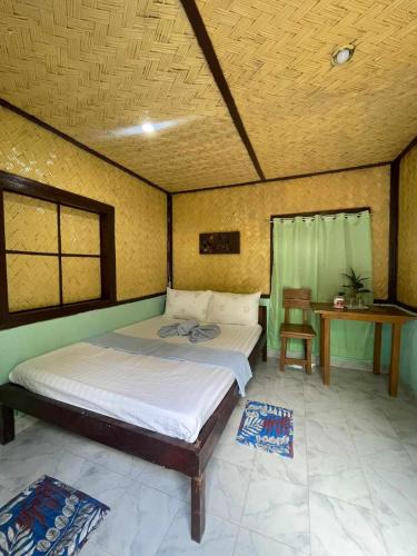 1 double bed