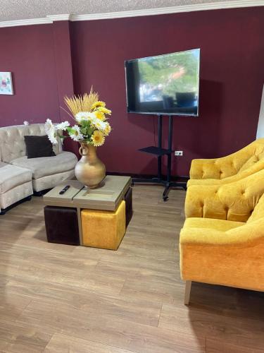 V-Exclusivo departamento con tres dormitorios y free parking