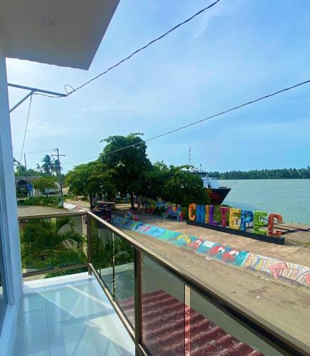 Balcony/terrace, El Amanecer de Chiltepec in Puerto Ceiba