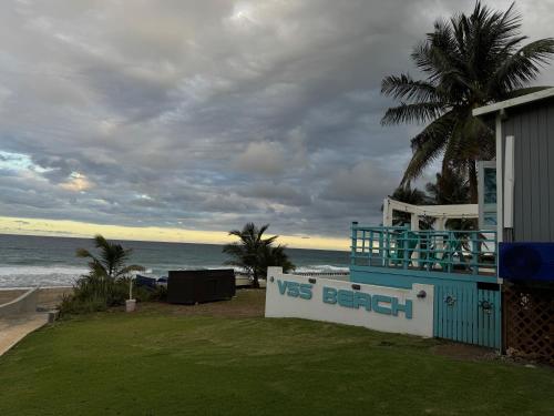 Exterior view, VSS Beach House - A Beachfront Paradise in Arecibo in Arecibo