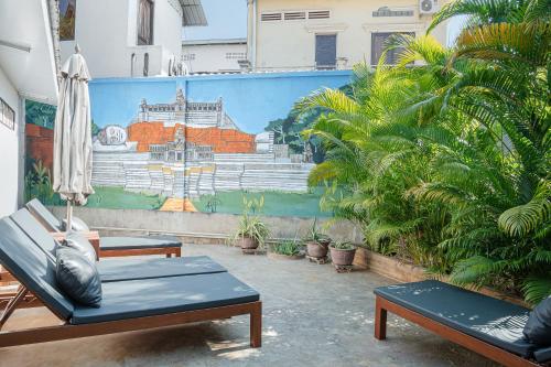 Two-Bedroom House room in Mes trois coeurs