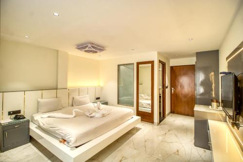 1 double bed