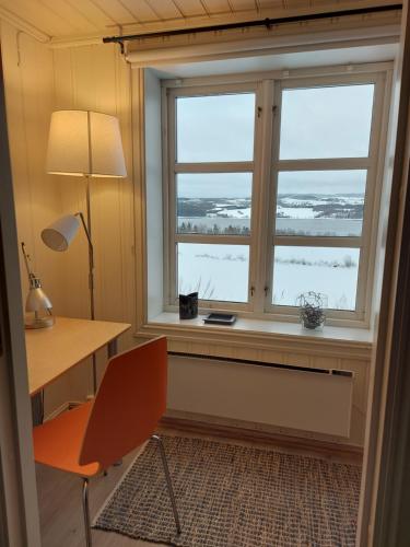 House with seaview to the lake Mjøsa, 8 min to town center Gjøvik in Ringsaker