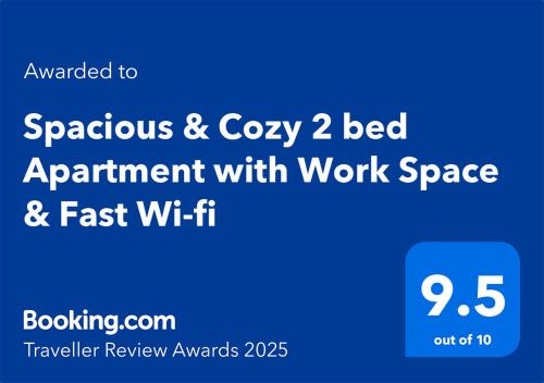 Spacious & Cozy 2 bed Apartment with Work Space & Fast Wi-fi, Stara Zagora (zdjęcie 6)