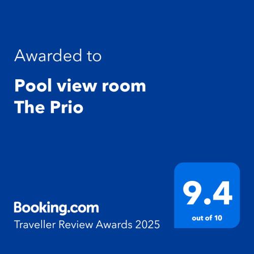 Pool view room The Prio