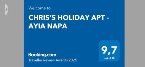 CHRIS'S HOLIDAY Apt 39 - AYIA NAPA 3