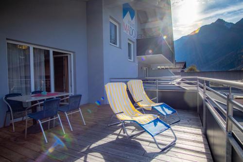 Balcony/terrace, Apart Mado in Langenfeld
