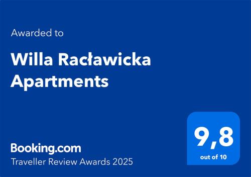 Willa Racławicka Apartments