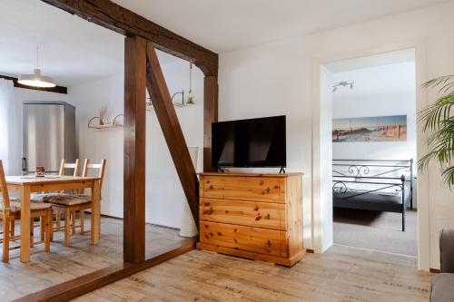 4 Bett Ferienwohnung Weintraube in เวสเทอร์บูร์ก