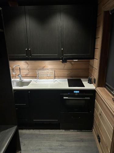 Cabin by the fjord in Geiranger