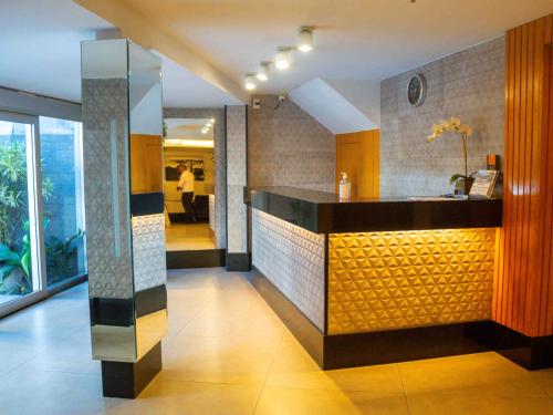 Lobby, Saionara Hotel in Maracana