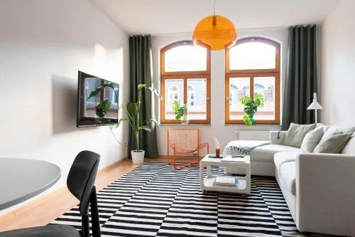 moderne 62qm Ferienwohnung, zentral in Bahnhofsnähe in Erfurt, Deutschland