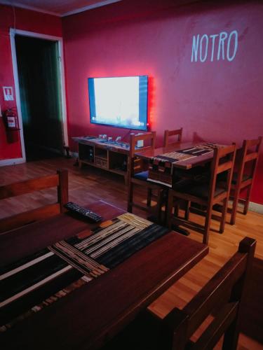 Lounge/area TV in comune, Hostel Notro Valdivia in Valdivia